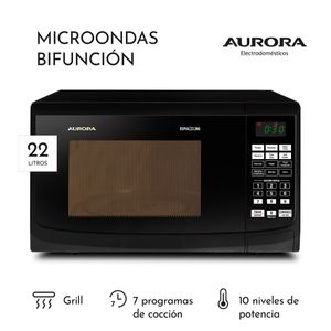 Microondas Aurora 22 Litros RUPHA 23.2NG