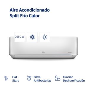 Aire Acondicionado Split Frío/Calor BGH 2300F 2650W BS26WCAT OUTLET