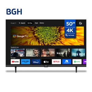 Smart TV UHD 4K 50" BGH GOOGLE TV B5023US6G
