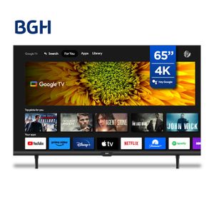 Smart TV UHD 4K 65" BGH Google TV B6523US6G