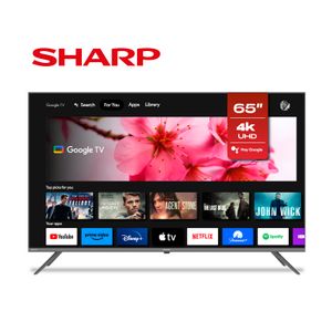 Smart TV UHD 4K 65" SHARP GOOGLE TV S6523US6G