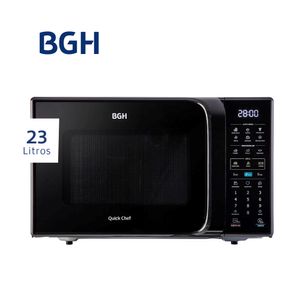 Microondas BGH Eco Negro Digital 23 Litros B223DN20