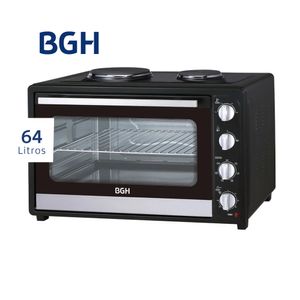 Horno Eléctrico con Anafe BGH 64 Litros BHE64M20AN