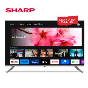 Smart TV LED 43" Full HD SHARP GOOGLE TV 2T-C43FG6L