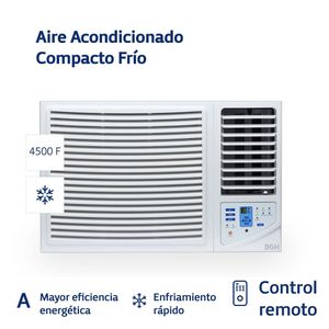 Aire Acondicionado de Ventana Frío BGH Silent Air Clase A 4500F BC52WFQ